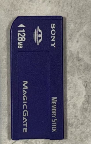 Sony 128 memory - sony,