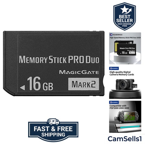 Memory stick pro duo 16gb - pro,